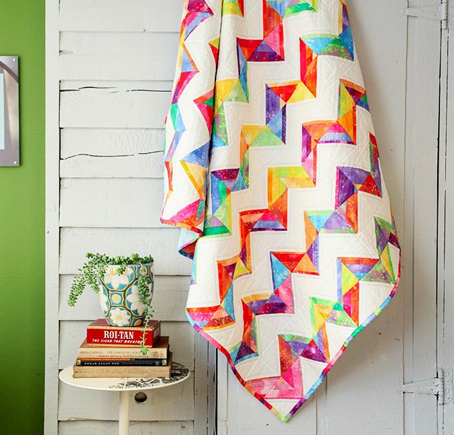 Rainbow Sherbert Quilt Kit