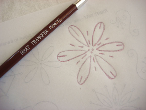 Using the Tracing Paper Embroidery Transfer Method