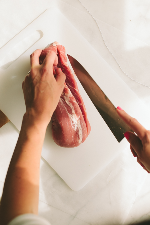 Butterflying Pork Tenderloin