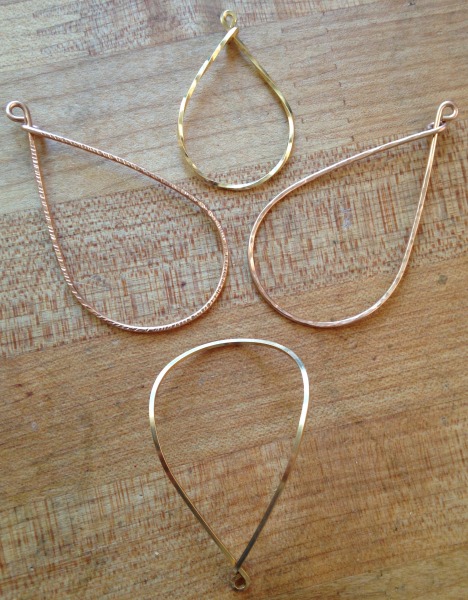 4 variations on classic hoop earrings