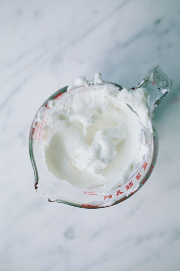 Homemade greek yogurt