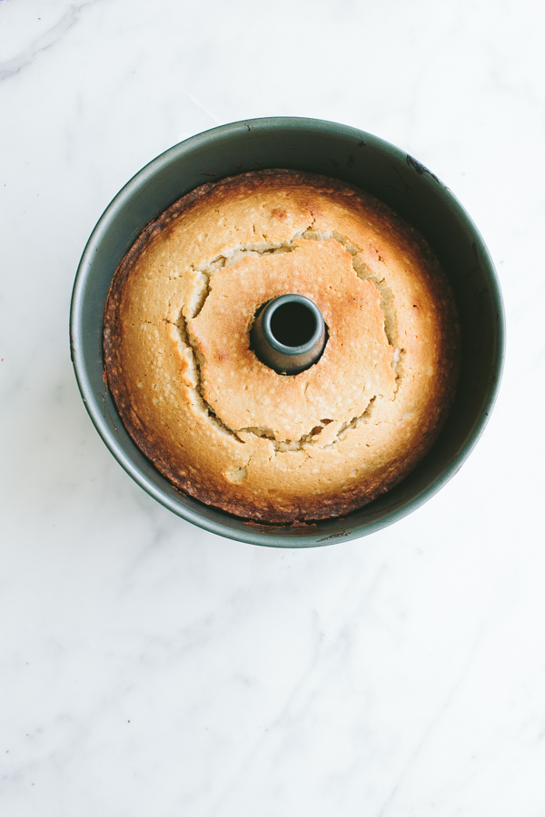 Greek yogurt pound cake