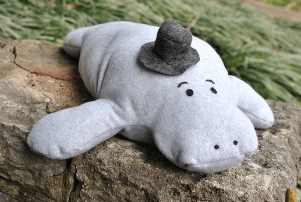 Hugh the Manatee Pillow Pet Sewing Pattern