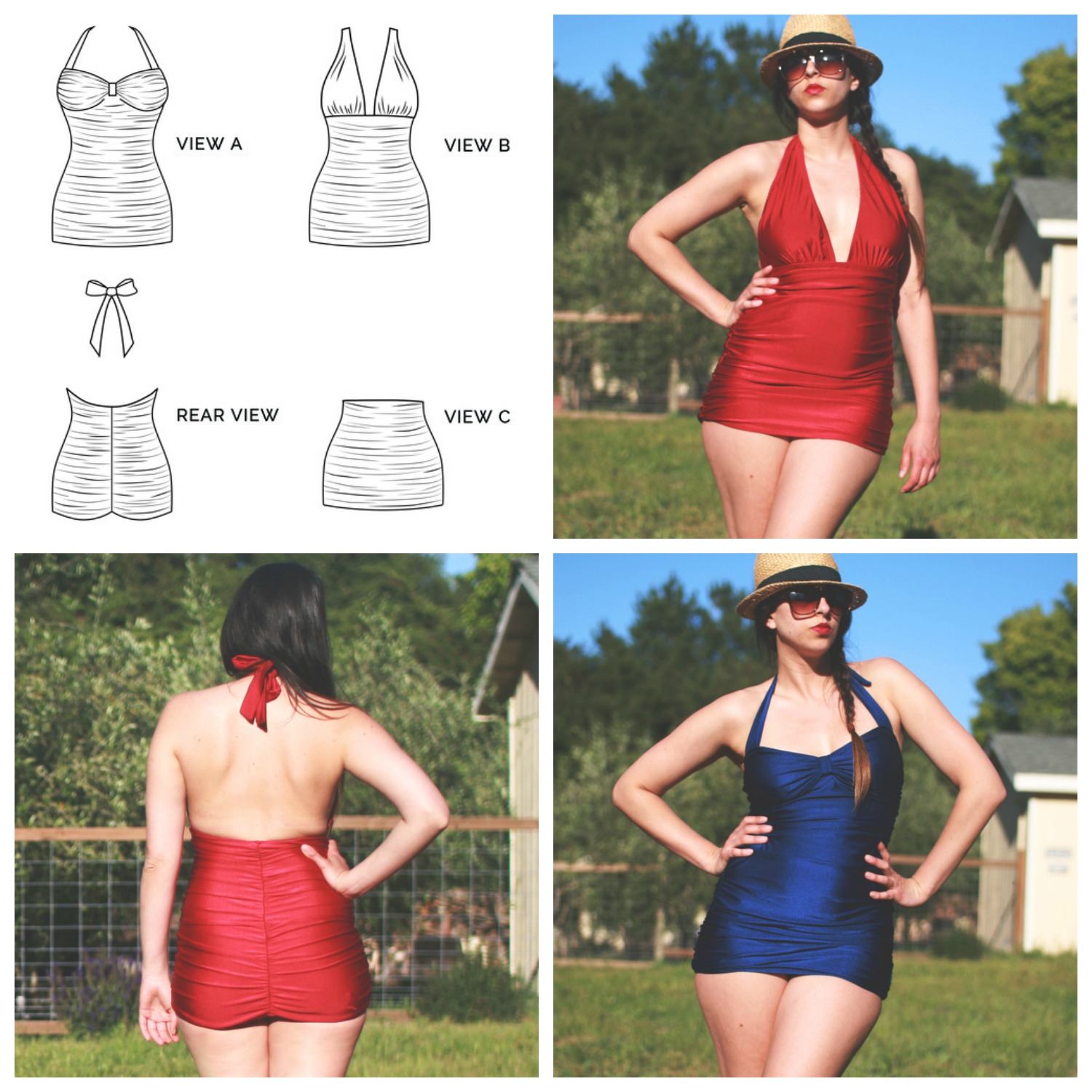 Bombshell Swimsuit Pattern