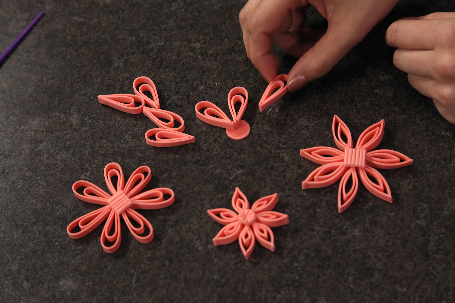 Making Quilled Flowers