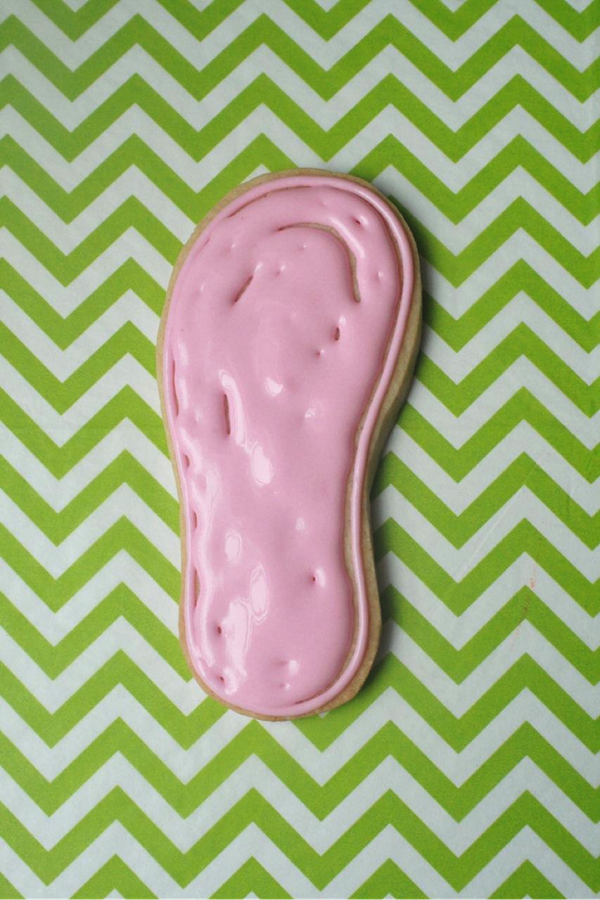 drop-in icing on a cookie