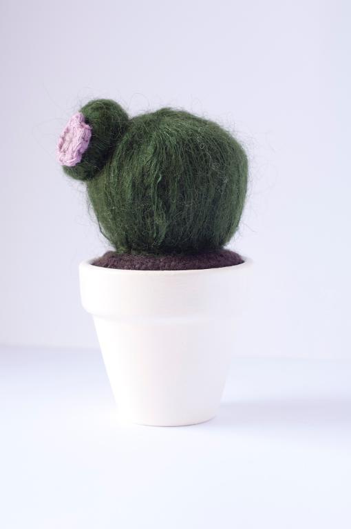 Amigurumi crochet cactus