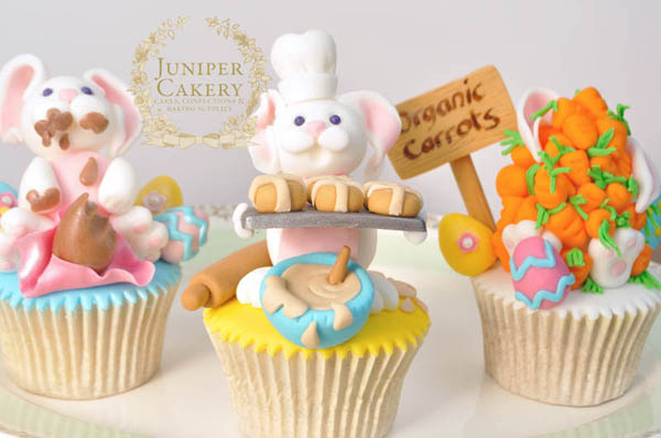 Easter cupcake toppers