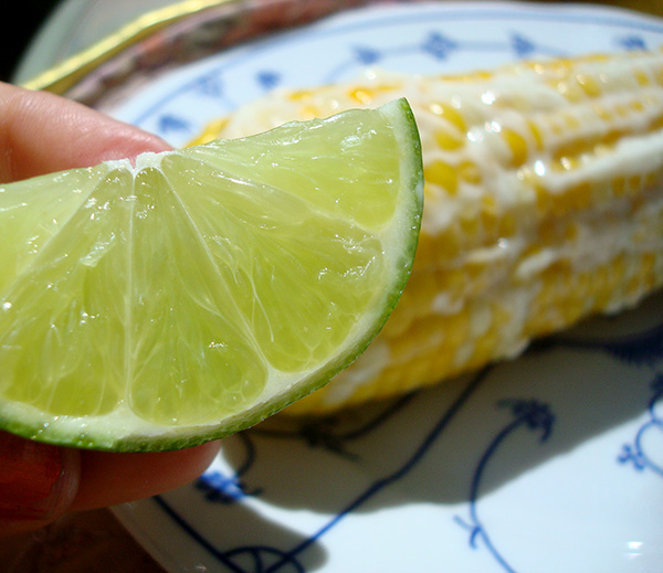 Squeeze the lime on top for a tart flavor