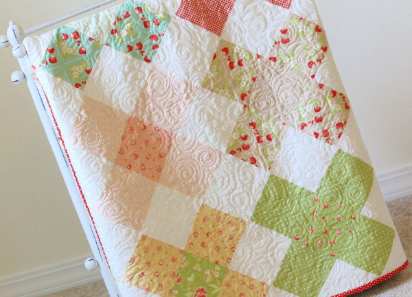 Large granny square quilt pattern