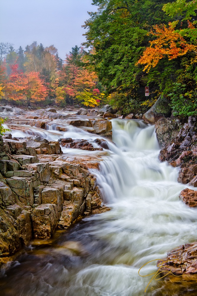 Long exposure overlooking Rocky Gorge
