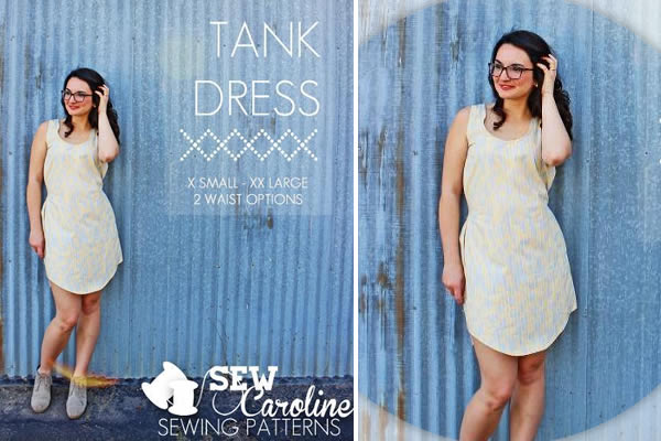 Simple Tank Dress & Pattern on Bluprint.com!