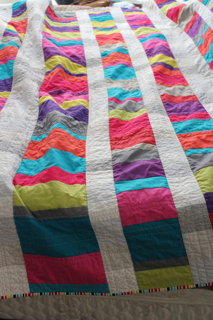 solids in quilt top