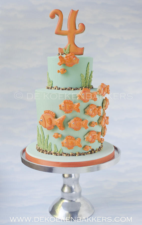Goldfish cake