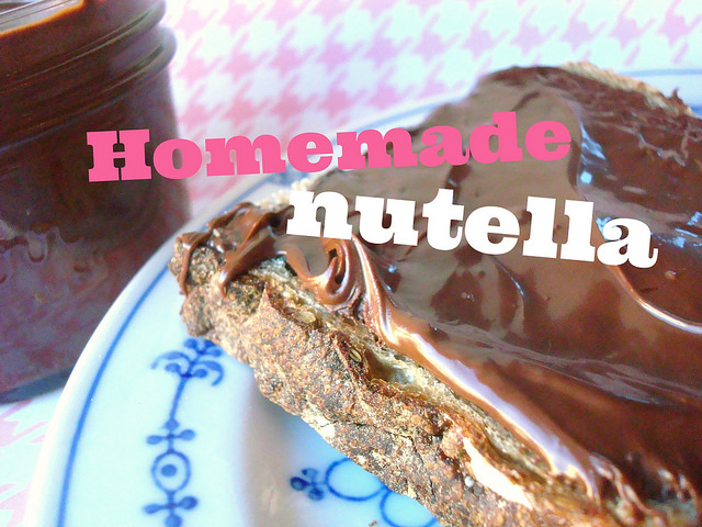 Homemade nutella