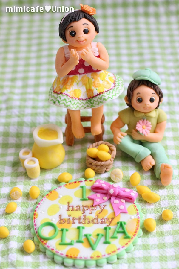 Lemonade Cake Toppers