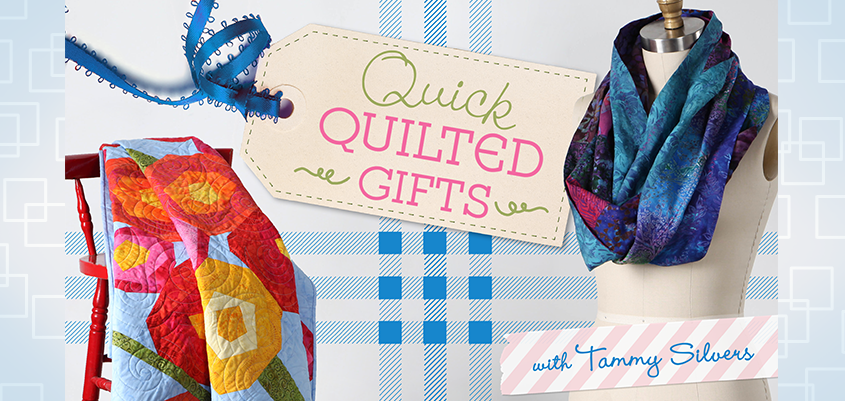 Quick Quilted Gifts -- New Quilting Class on the Bluprint Blog!