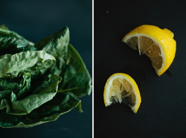 Romaine and Lemon