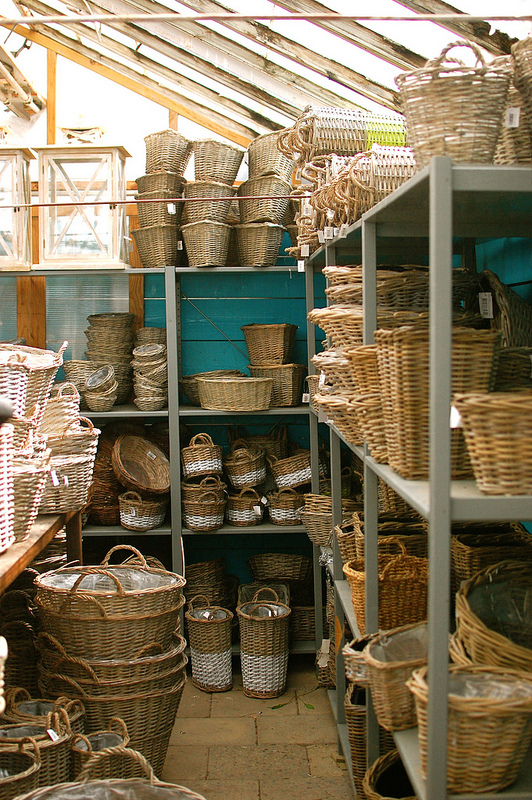 Collection of Baskets for Gardening