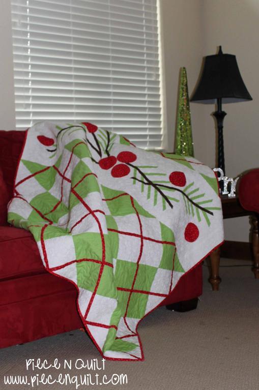 Argyle Christmas Quilt on Bluprint!