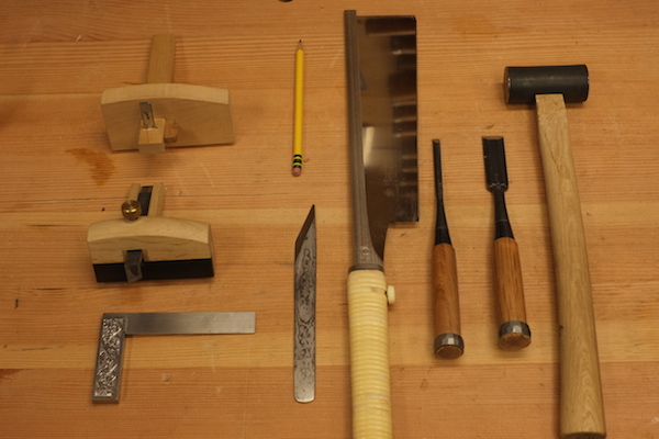 Tools for making a half-blind dovetail joint