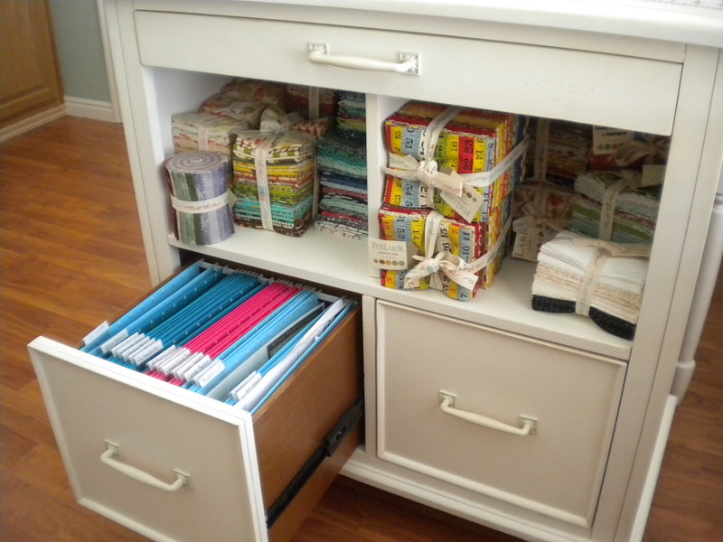 quilt studio organization