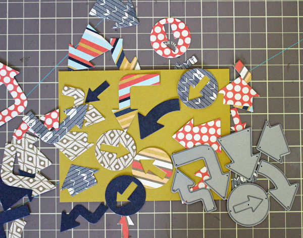 Die Cut Arrows