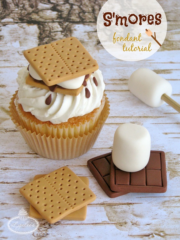 S'mores Fondant Tutorial