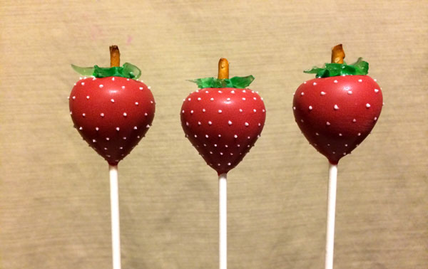 Strawberry Cake Pops