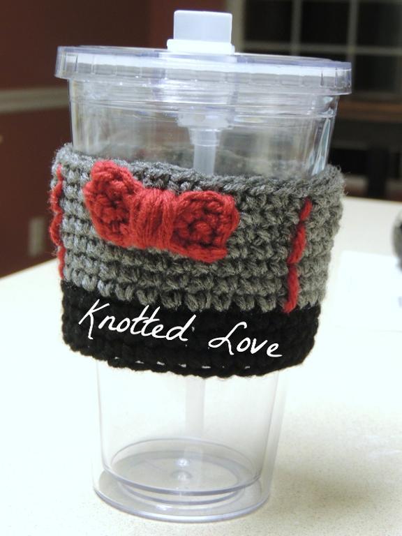 11th Doctor Who crochet cup cozy