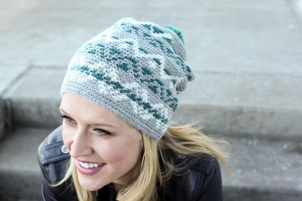 Crochet Fair Isle hat