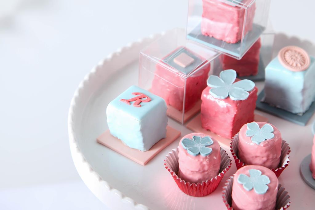 Delicate Petits Fours on Bluprint