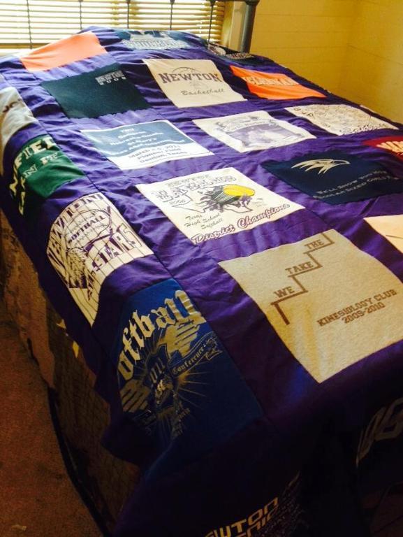 school t shirt quilt