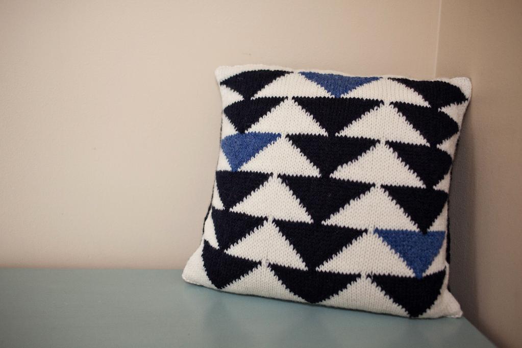 Kite Runner Knit Pillow