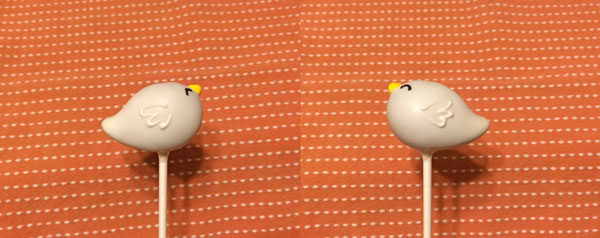 piping bird's wings