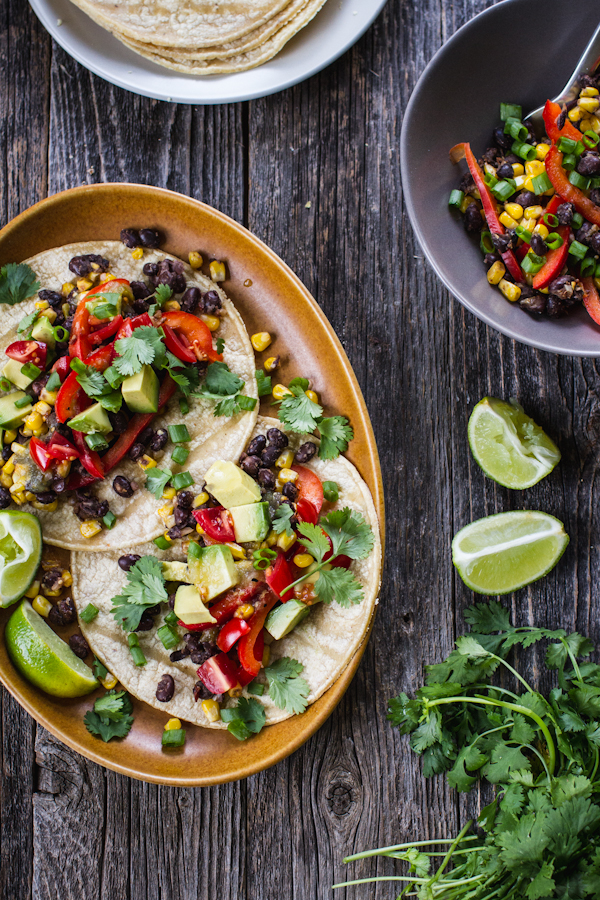 Vegan Taco Setup