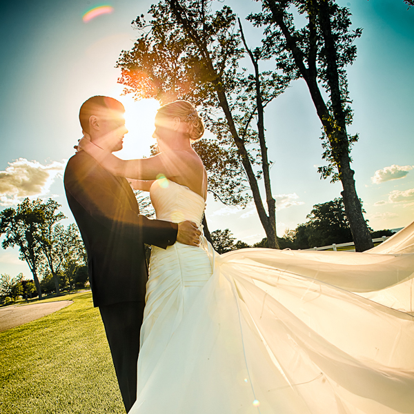 Dramatic Wedding Photos