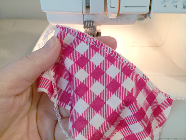 test your serger stitch