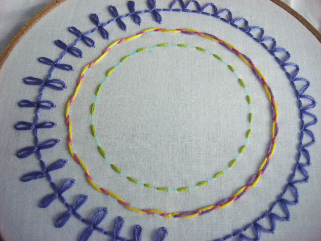 hand embroidered edges