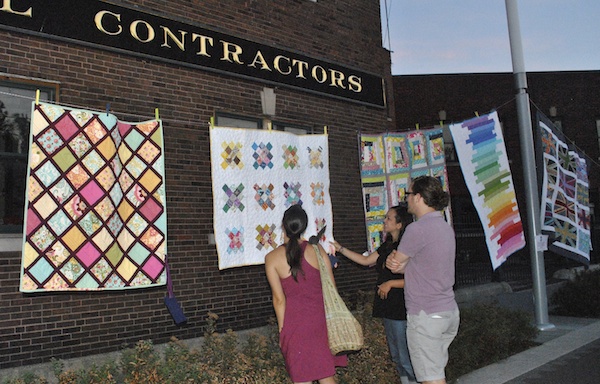 Pressing a Quilt