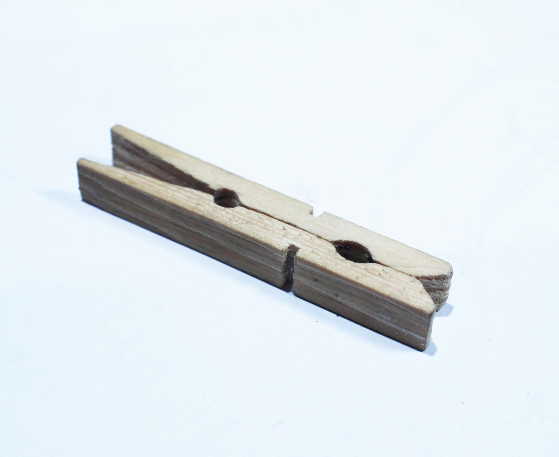 wooden clothes pin