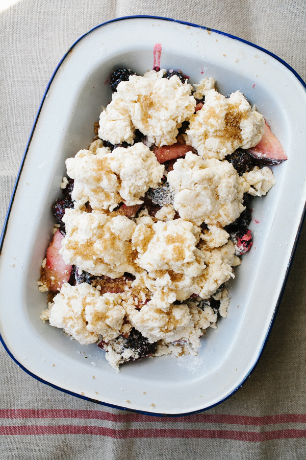 Blackberry Plum Crumble