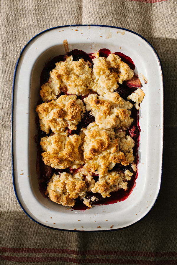 Blackberry Plum Crumble