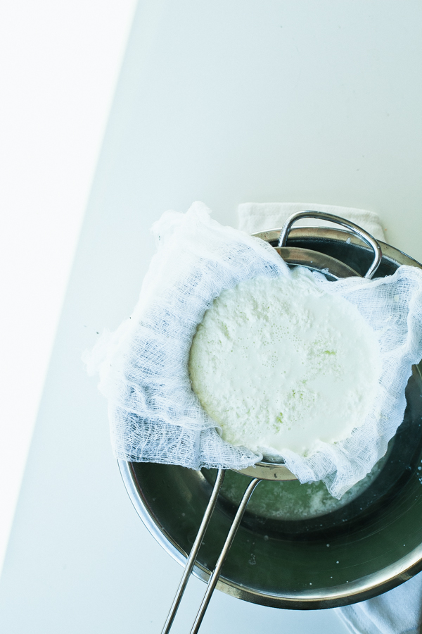 Making Ricotta