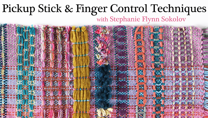 Pickup Stick & Finger Control Techniques - Craftsy class title card