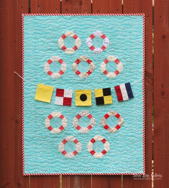 Nautical Quilt by Sew Luxe