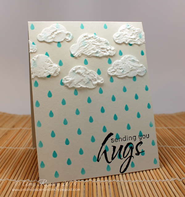 Finished Cloud Card