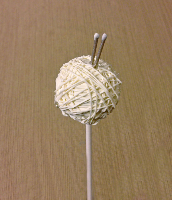 yarn cake pops