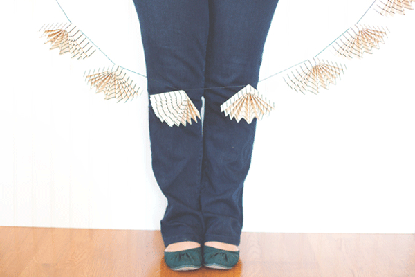 Paper Accordion Bunting