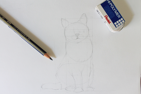 How To Draw A Realistic Cat Step By Step Tutorial